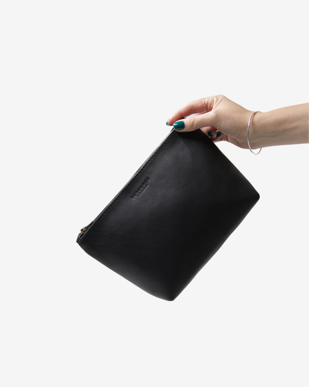 Leather Vanity Bag – Burgundy Collective