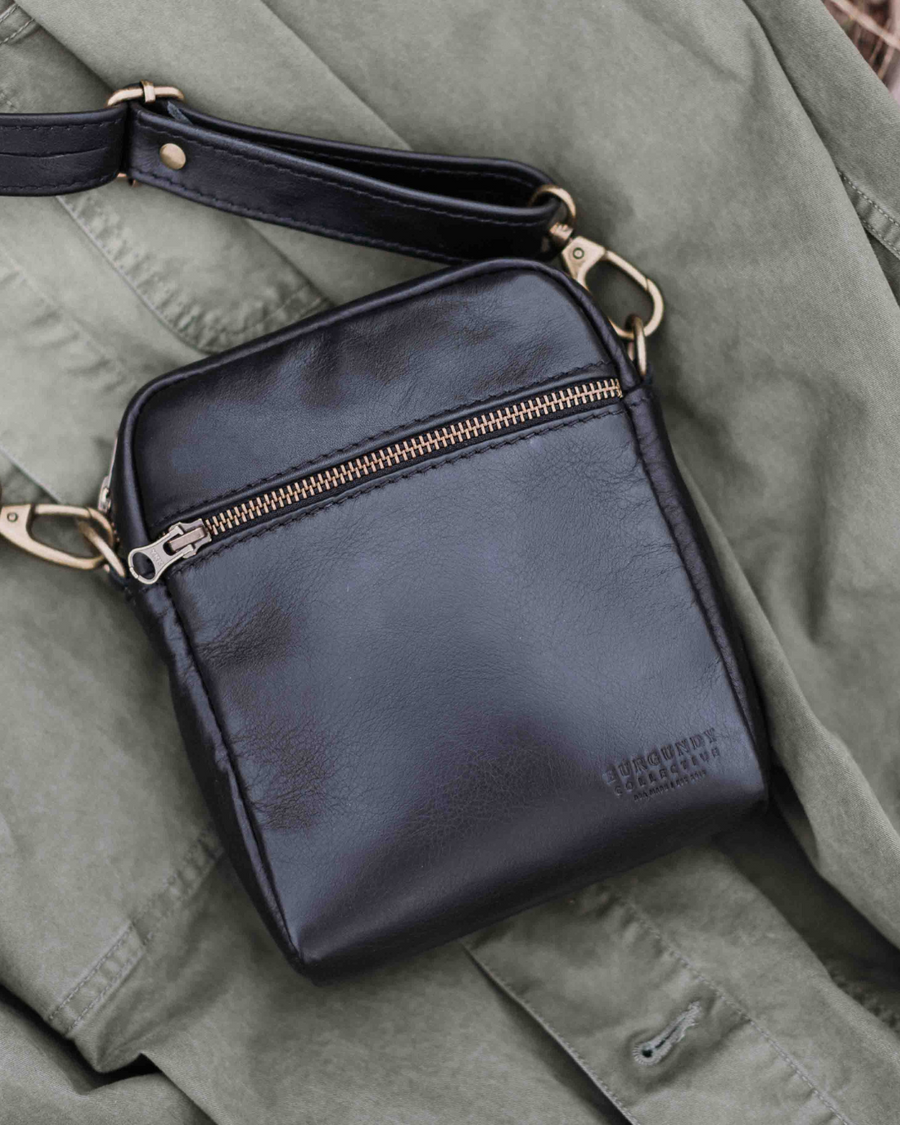 Utility Shoulder Bag Burgundy Collective