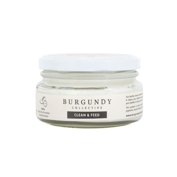 Clean & Feed - Burgundy Collective