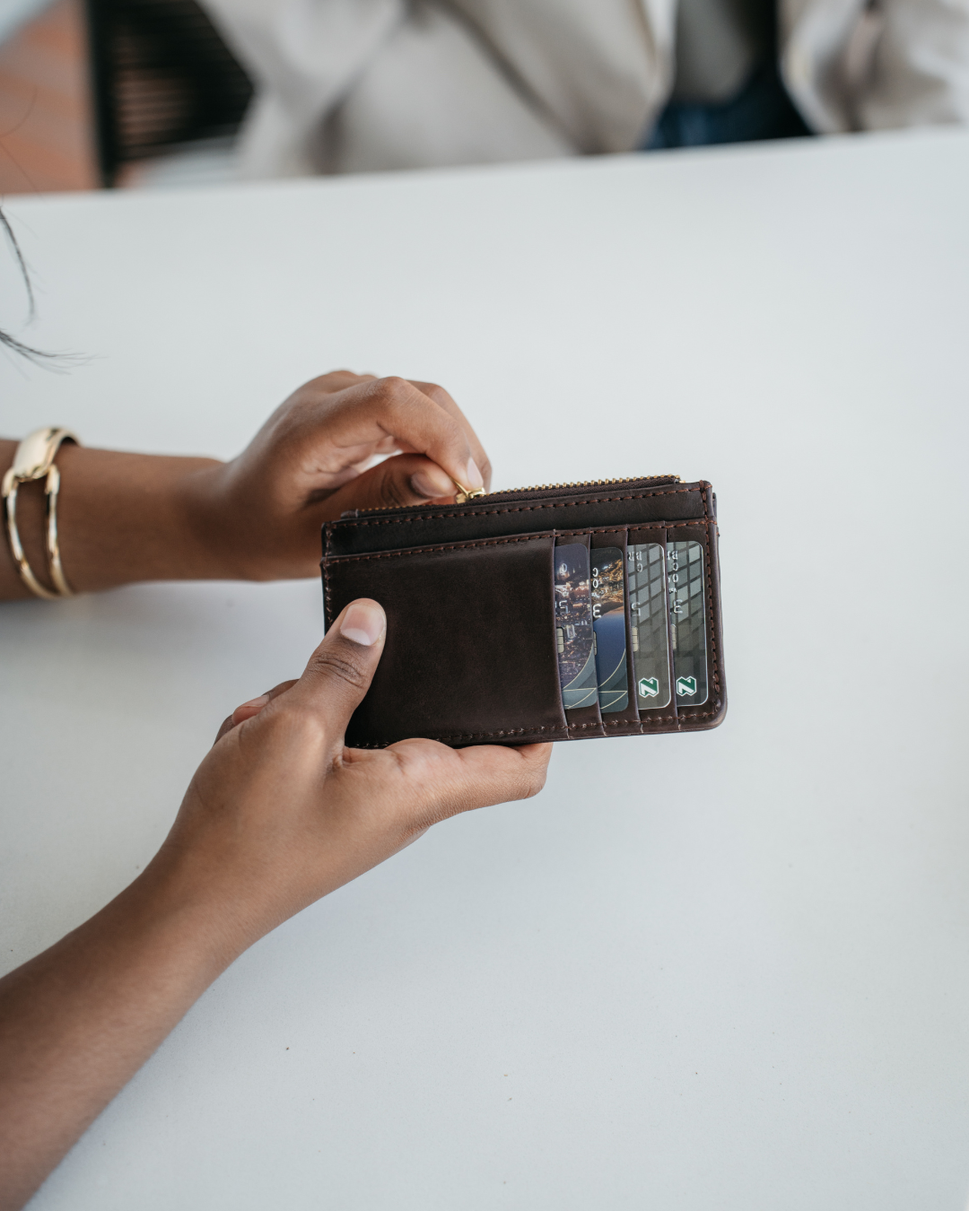 Flat Zip Wallet