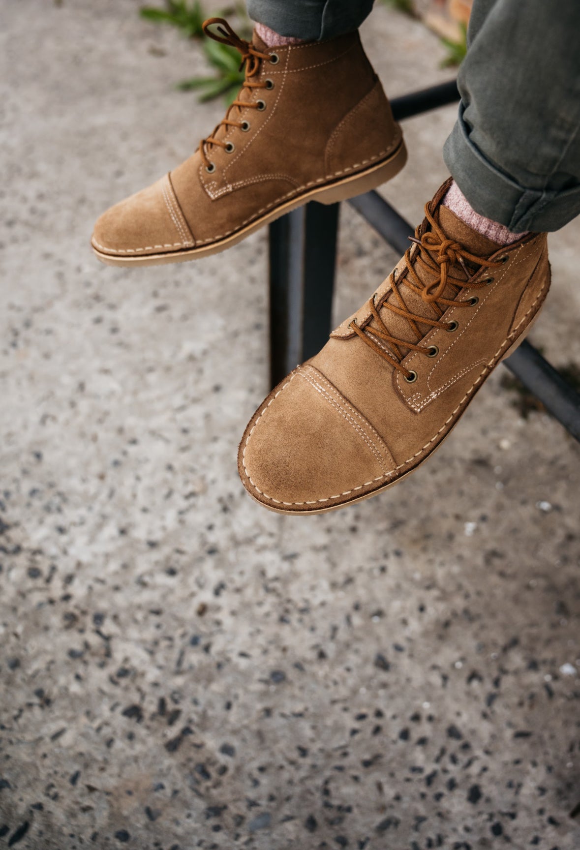 The Workman's Boot - Desert Suede