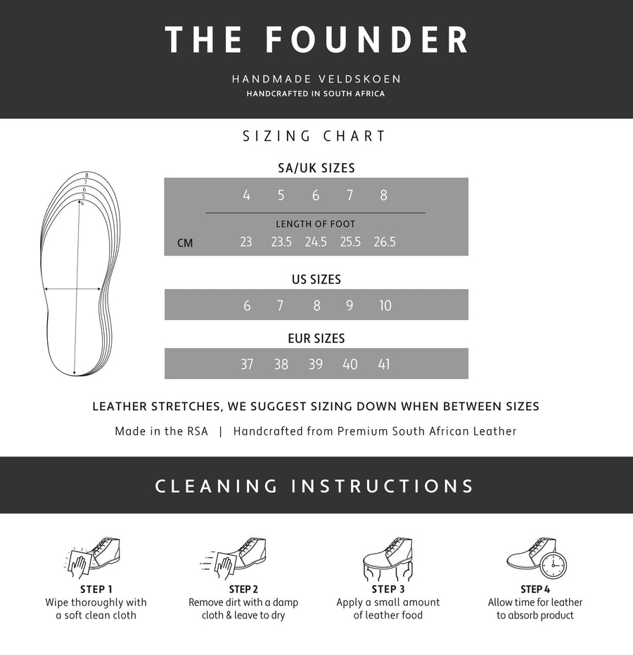 The Ladies Founder Veldskoen - Scotch