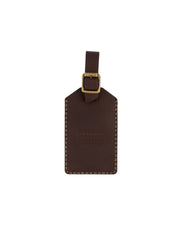 The Luggage Tag – Brown front view