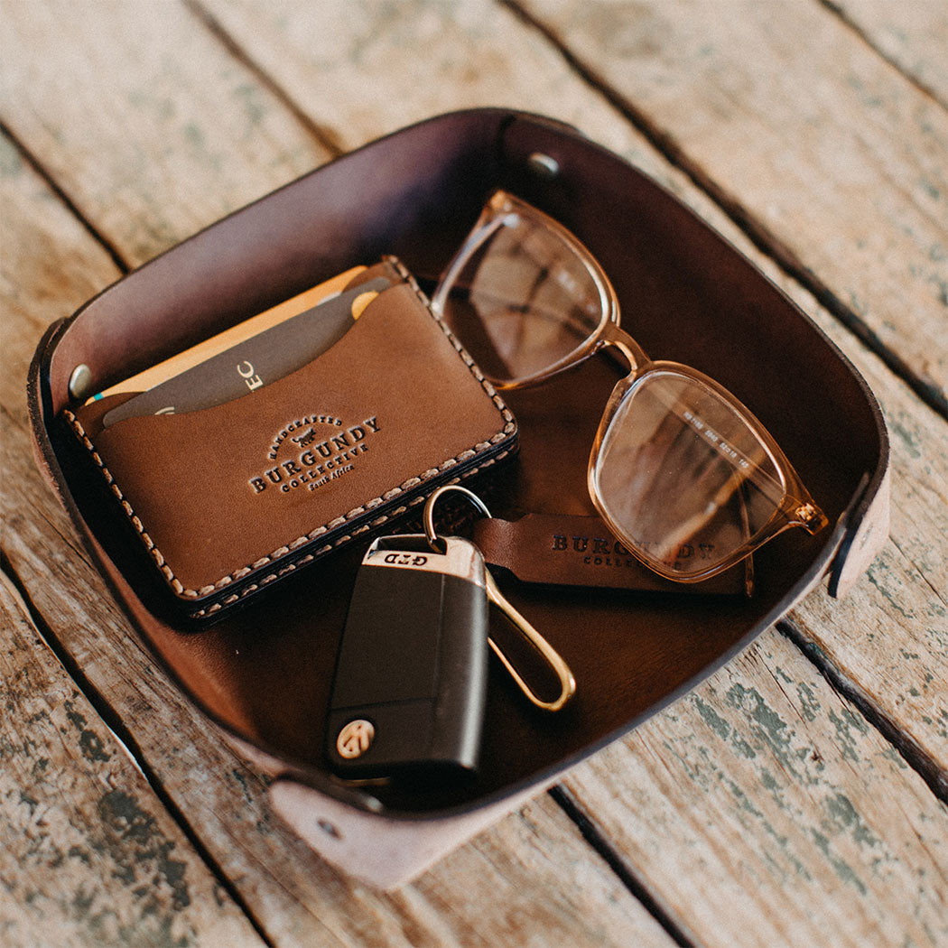 Leather Valet Tray